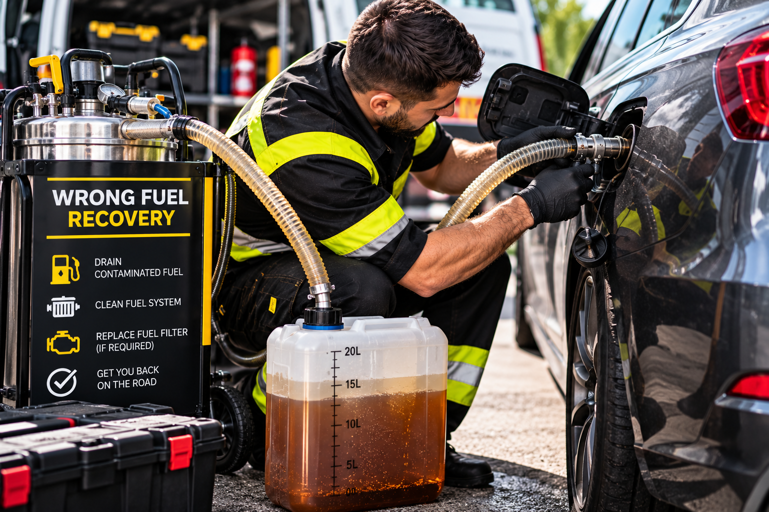 Car Not Starting & Wrong Fuel